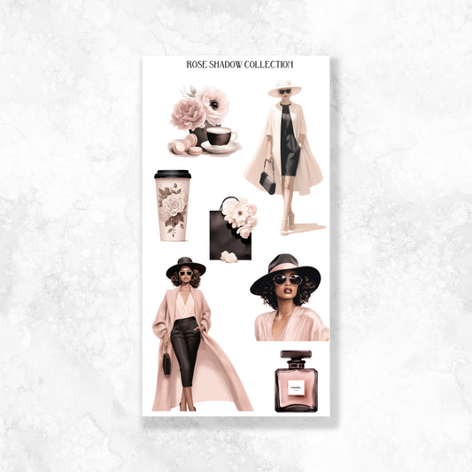 Fashion Sticker Book VOL 24 Deco sheet ONLY!