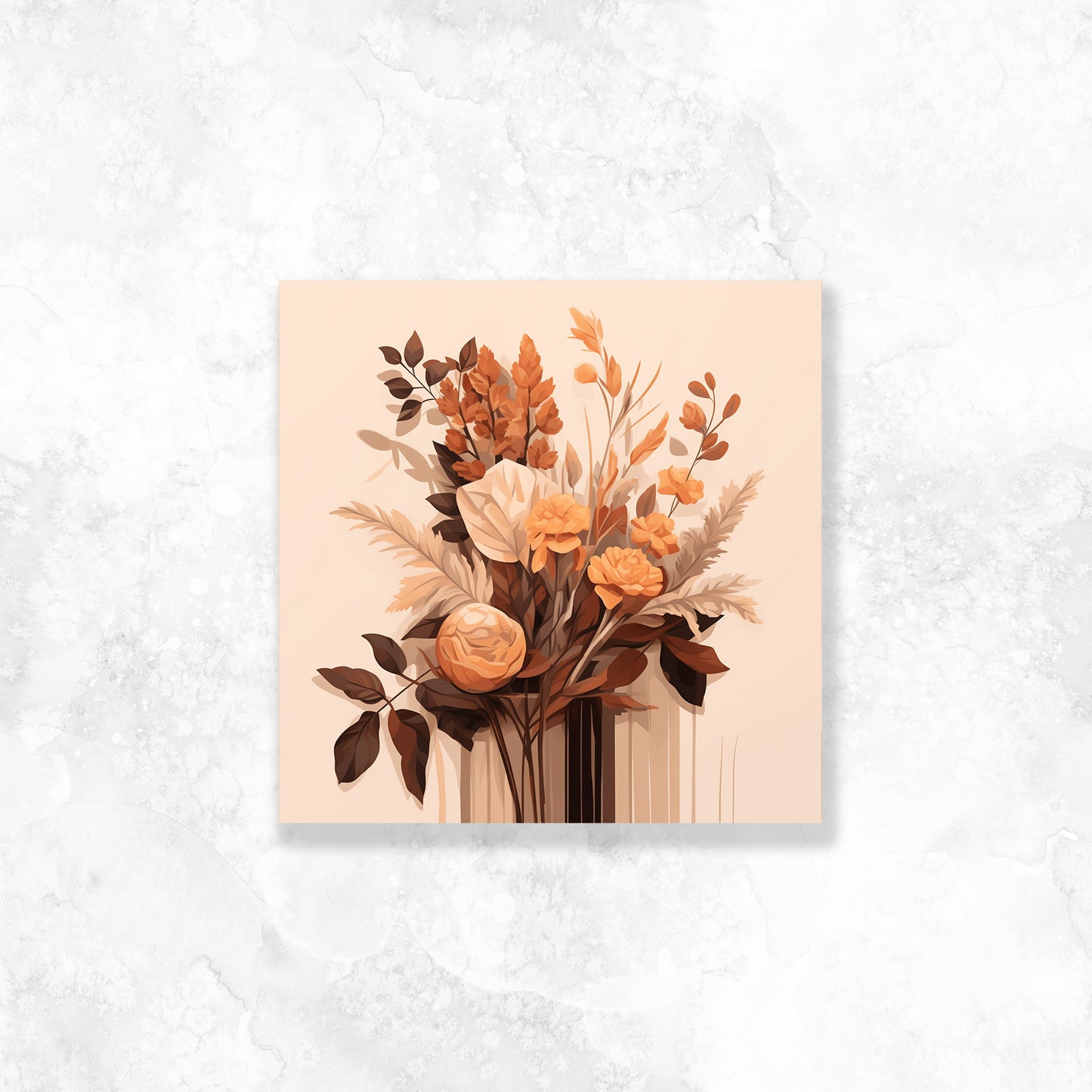 Fall Flower arrangement Dashboard Stickerbook VOL 30