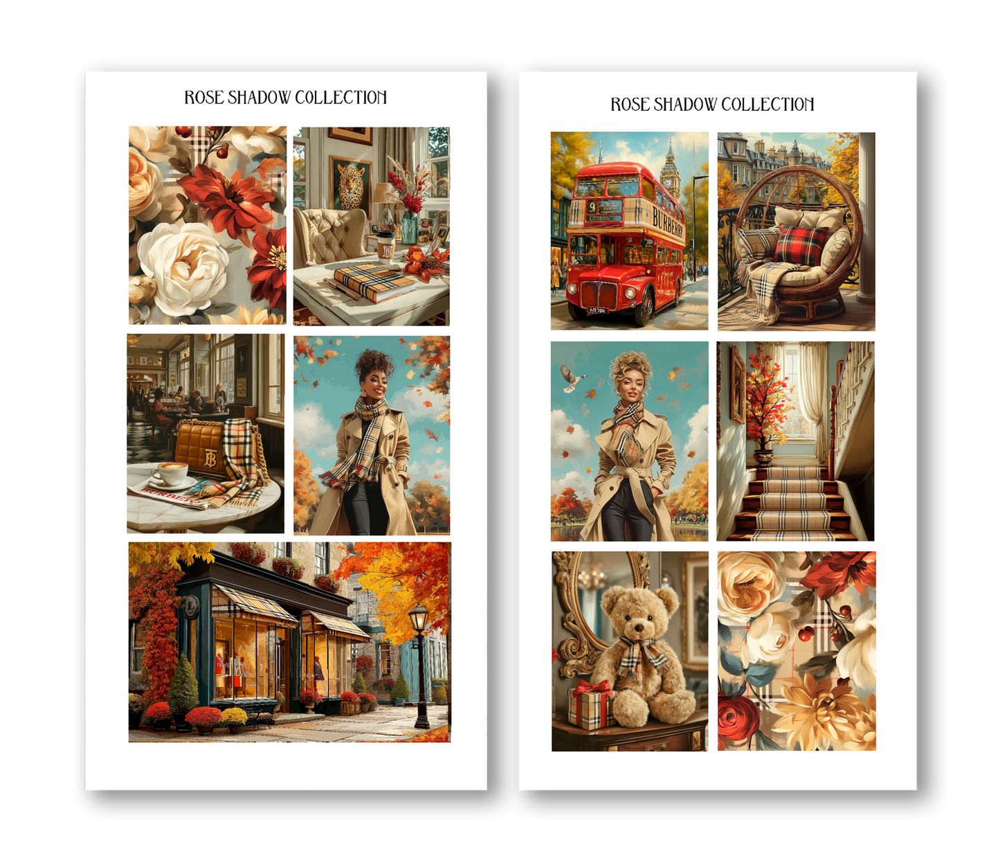 Full Boxes ONLY BearBerry Fashion Sticker book VOL 52