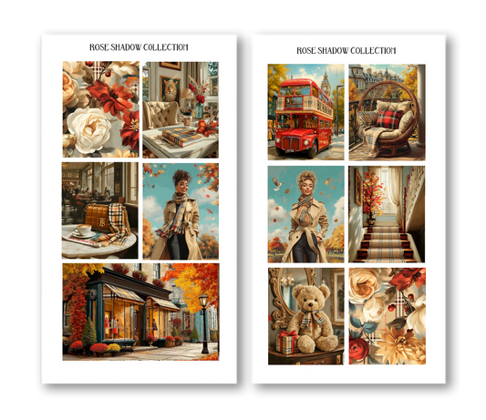 Full Boxes ONLY BearBerry Fashion Sticker book VOL 52