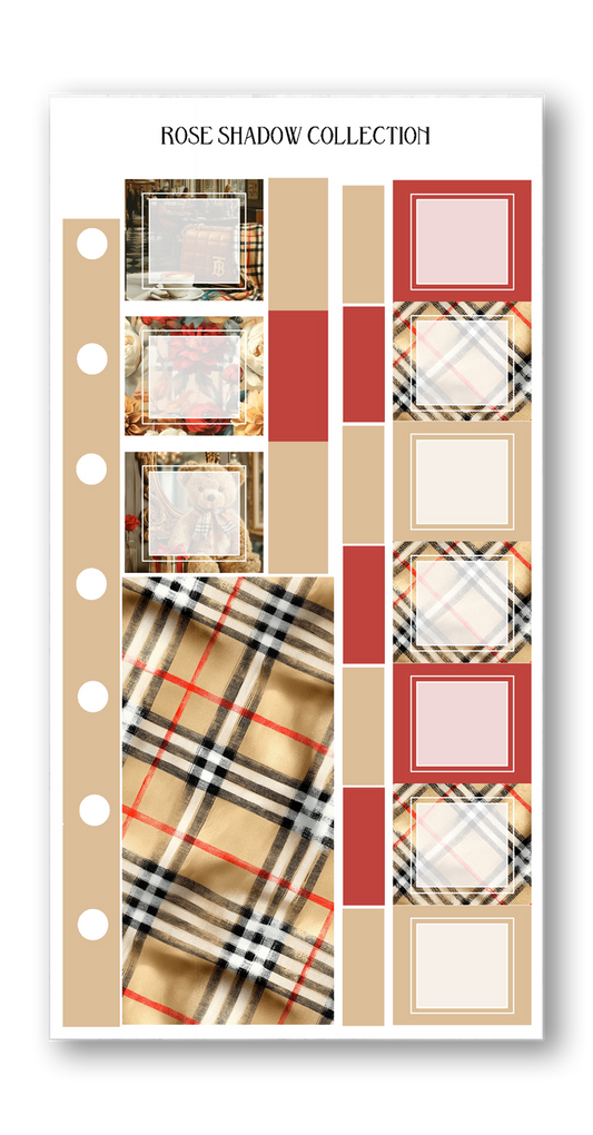 Hobo sheet ONLY! BearBerry Fashion Sticker Book VOL 52