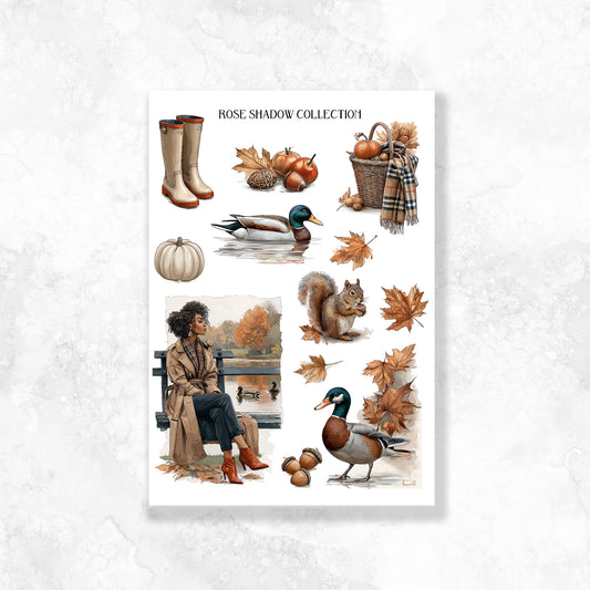 Hyde Park Sheet BearBurry Collection Journaling sheet
