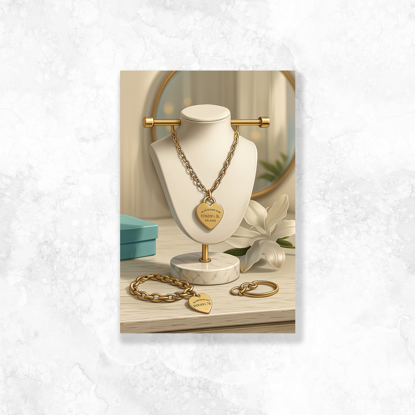Jewelry Scene Dashboard Stickerbook VOL 49