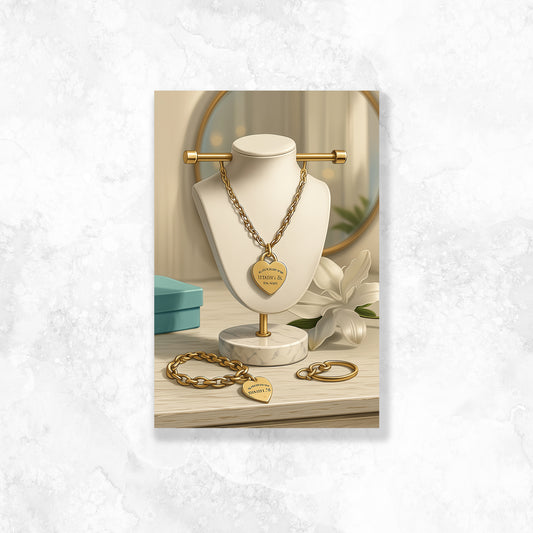Jewelry Scene Dashboard Stickerbook VOL 49