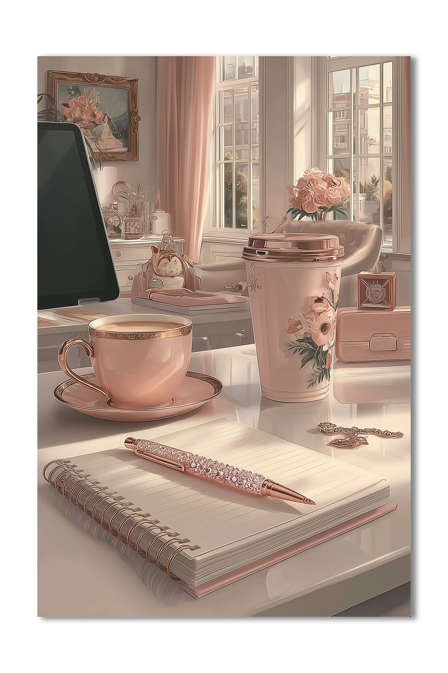 Desk Dashboard Stickerbook VOL 54 Juicy Bloom