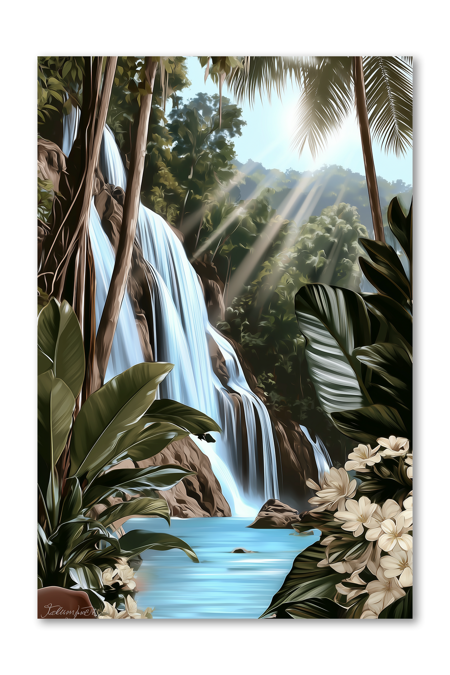 Waterfall  Dashboard Stickerbook VOL 48