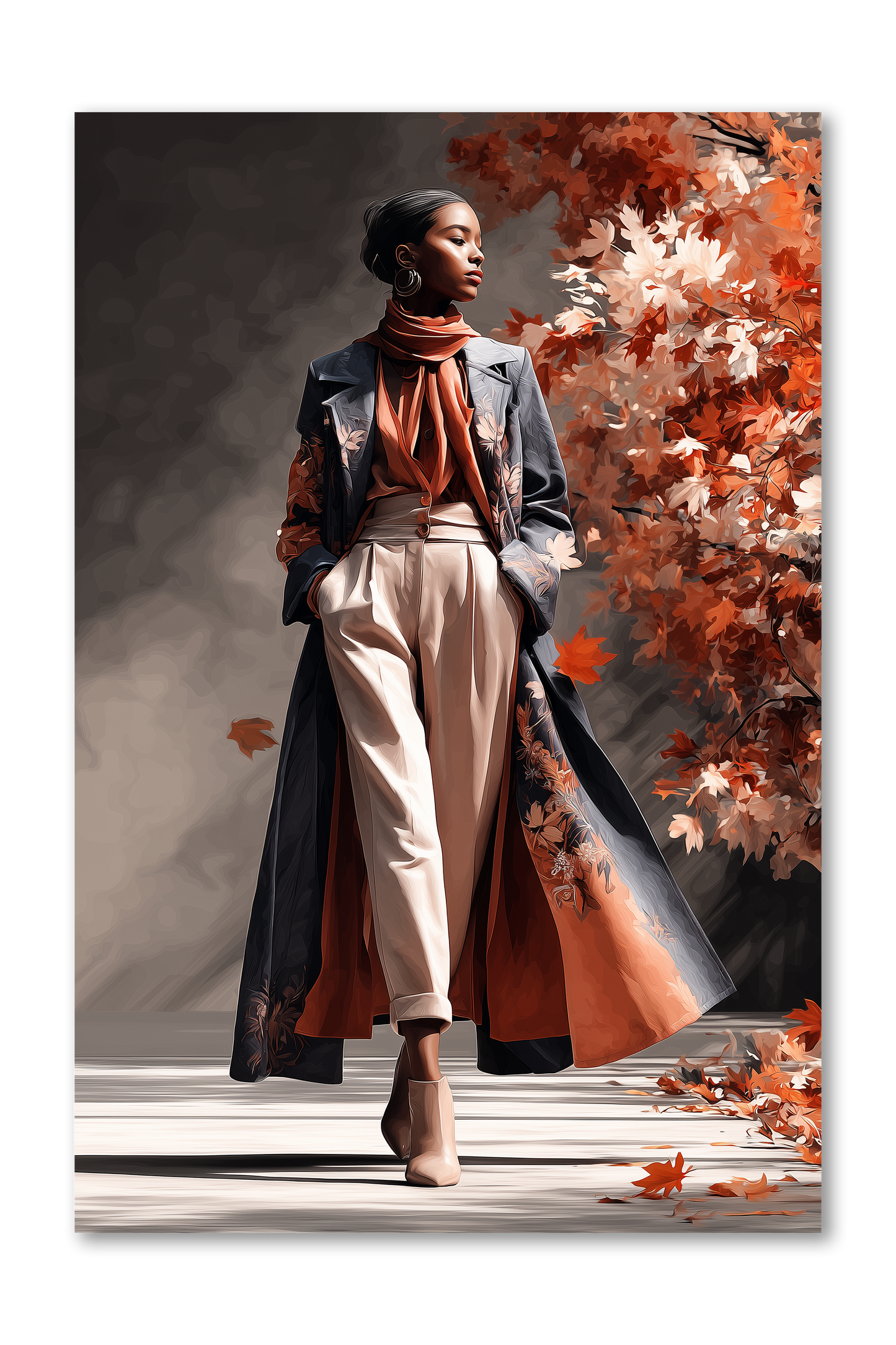 Black Fashion Girl Dashboard Stickerbook VOL 50