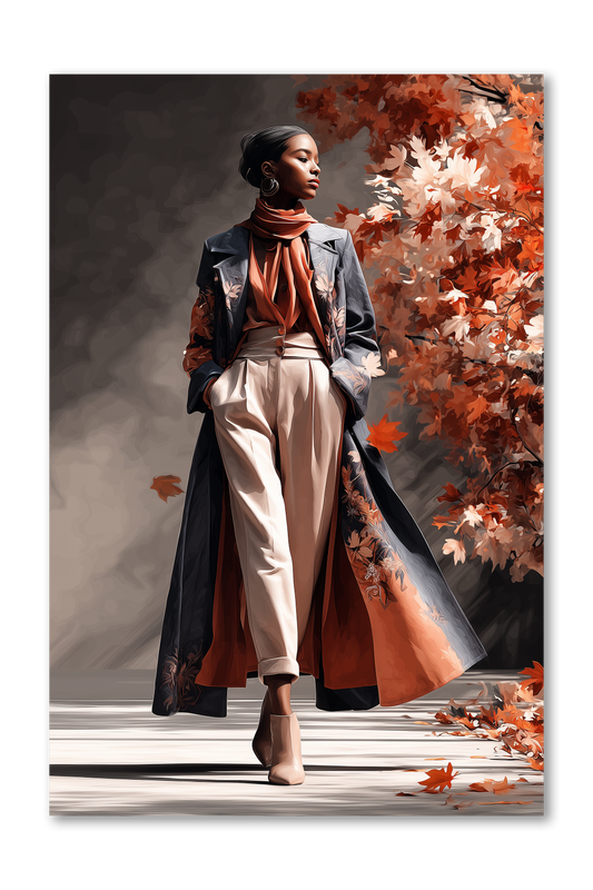 Black Fashion Girl Dashboard Stickerbook VOL 50