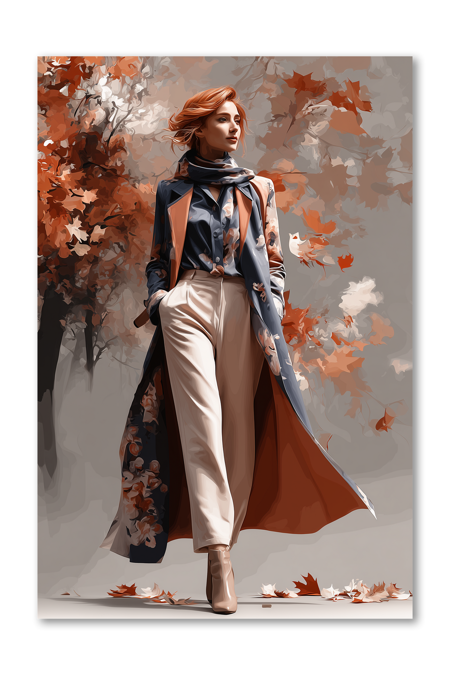 White Fashion Girl Dashboard Stickerbook VOL 50