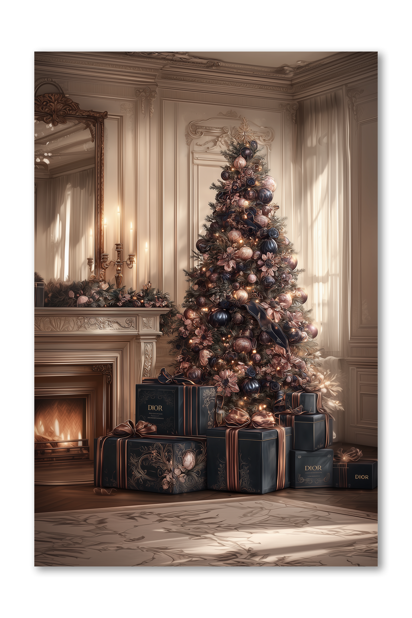 Christmas Tree Dashboard Stickerbook VOL 51