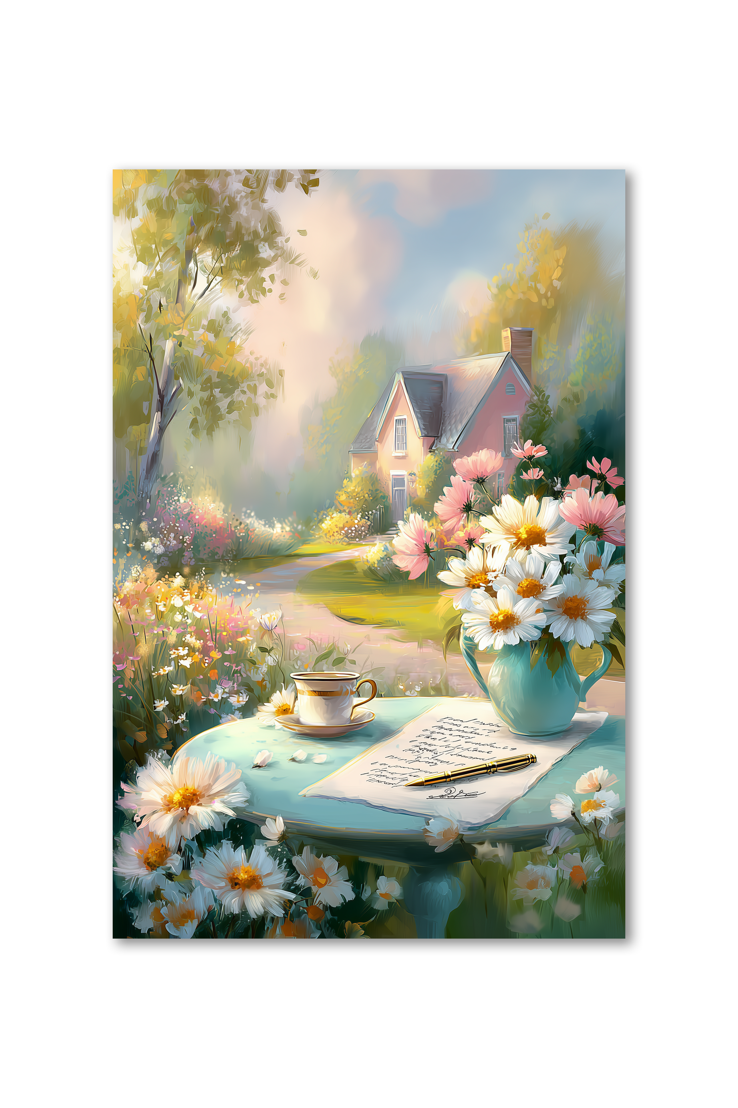 Letter Scene Dashboard Daisy Collection – Rose Shadow Collection