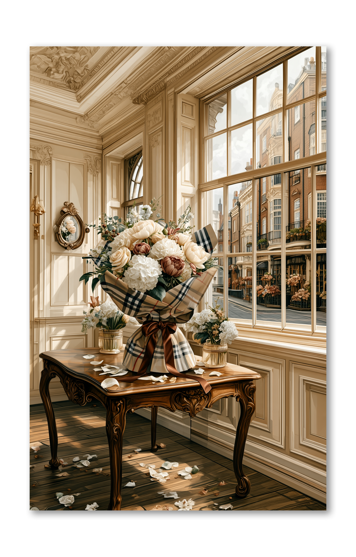 Flower Bouquet The Mayfair Edit Collection – Rose Shadow Collection