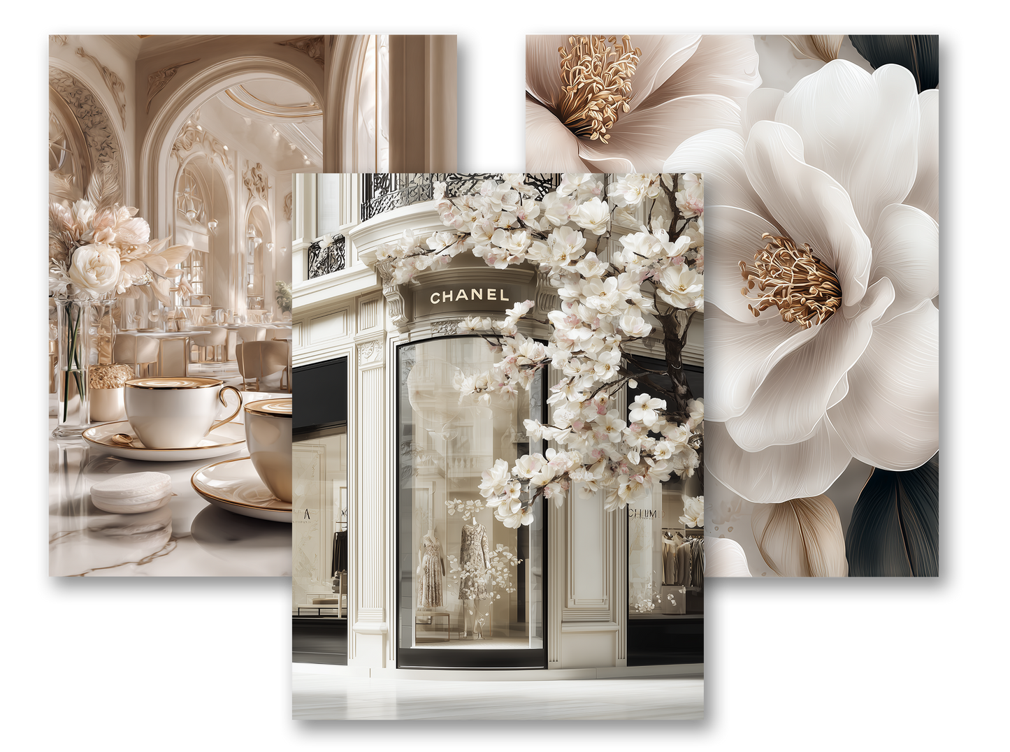 Camelia Boulevard Stationery Box