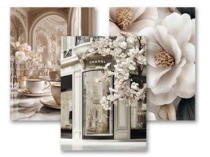 Camelia Boulevard Stationery Box
