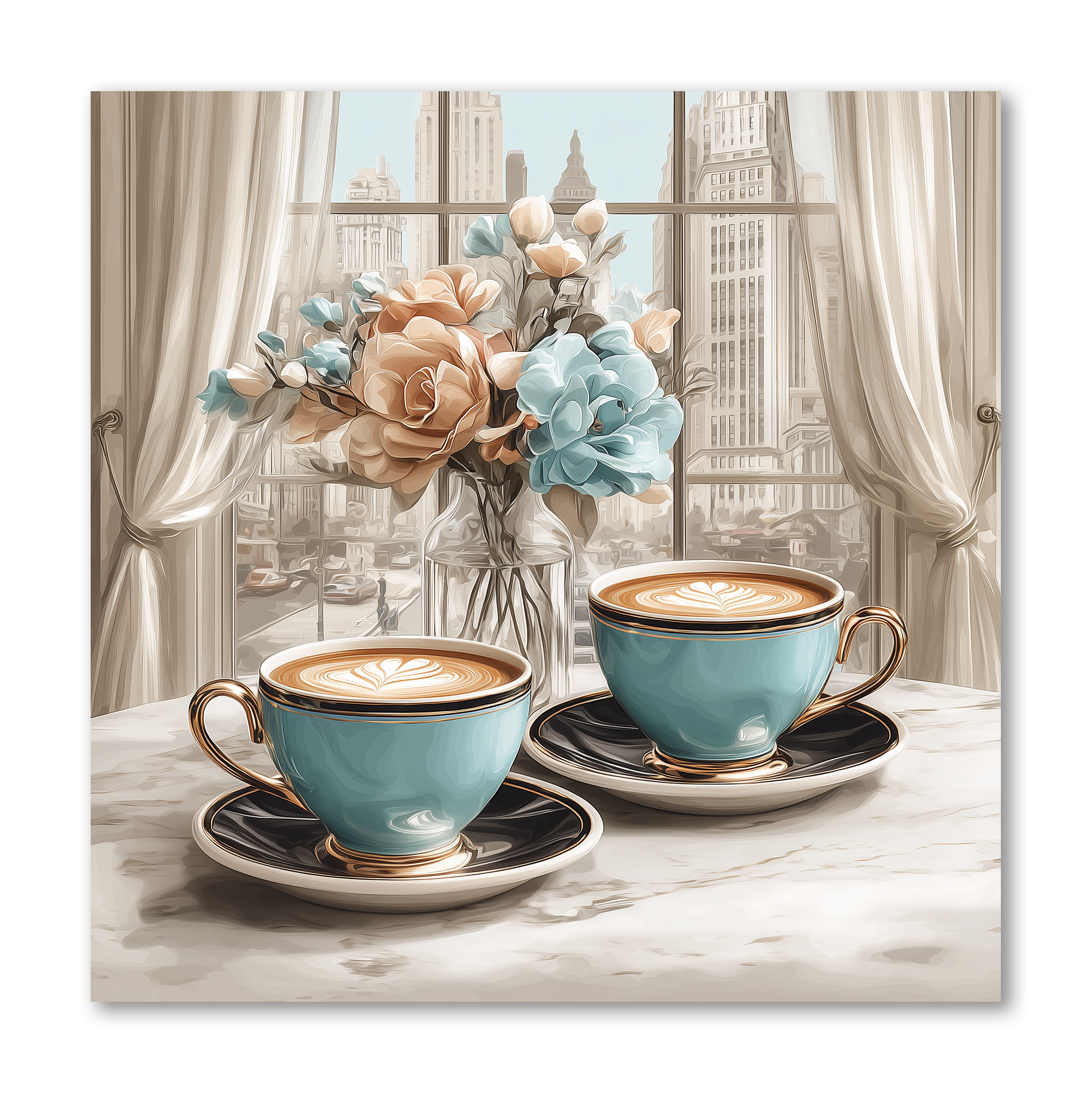 Coffee For two Dashboard Return to Love Collection – Rose Shadow Collection