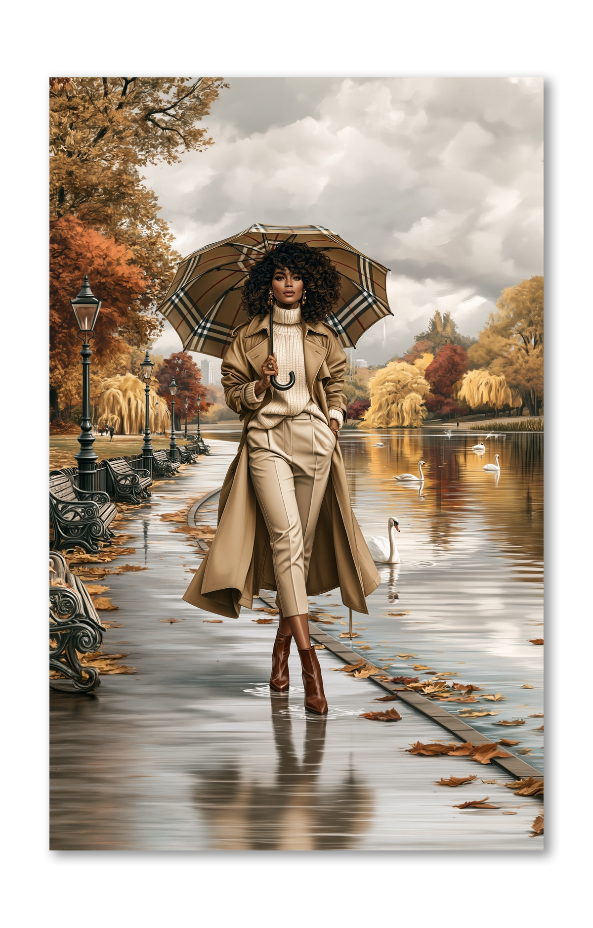 Black Fashion Girl The Mayfair Edit Collection
