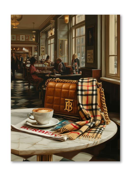 Coffee Shop BearBerry Dashboard Stickerbook VOL 52