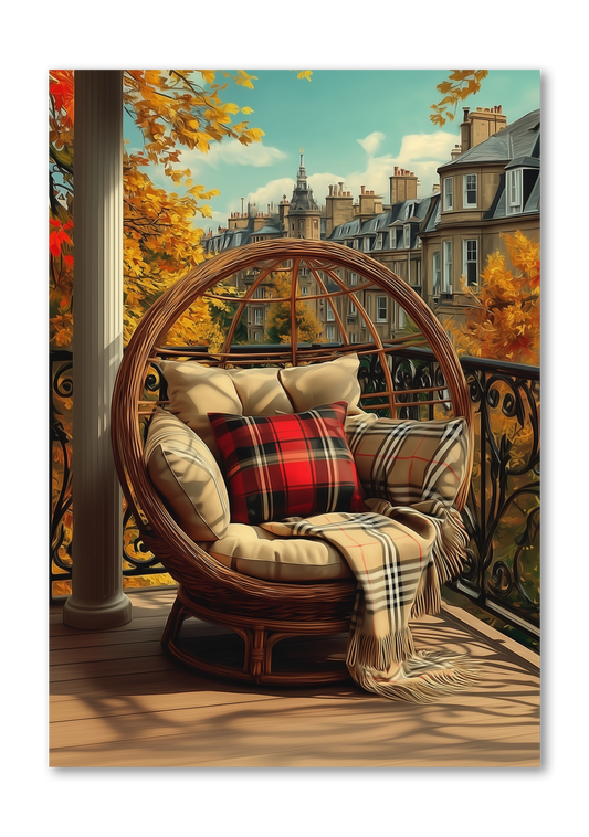 Balcony Chair BearBerry Dashboard Stickerbook VOL 52