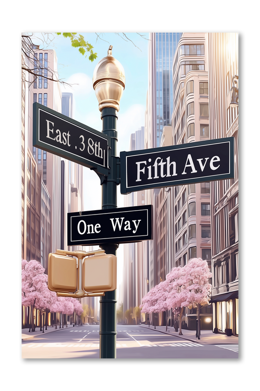 Firth Ave Sign Dashboard Stickerbook VOL 45