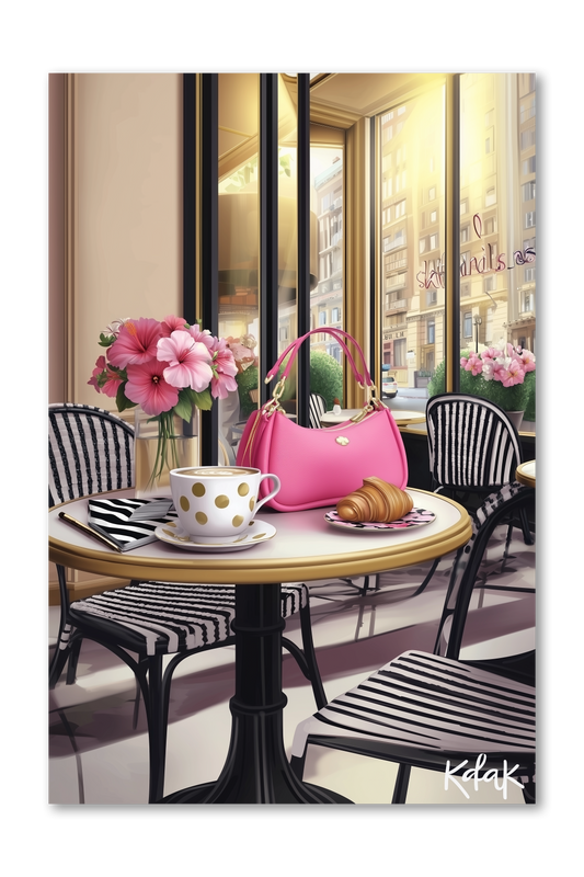 Coffee shop Dashboard Stickerbook VOL 45