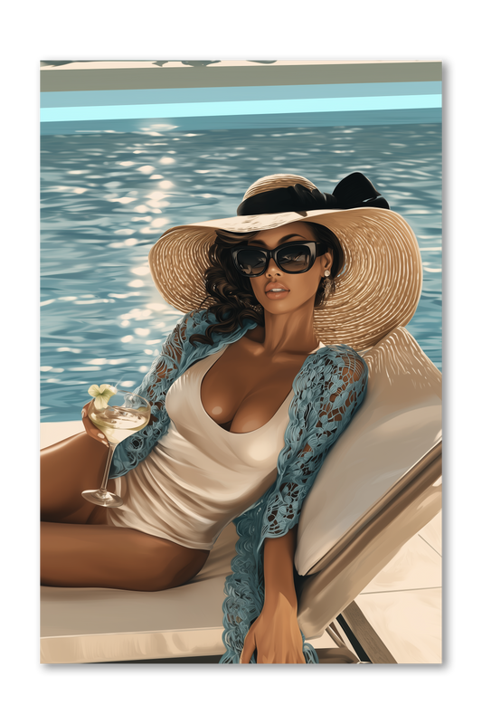 Black Fashion Girl 2 Dashboard Stickerbook VOL 49