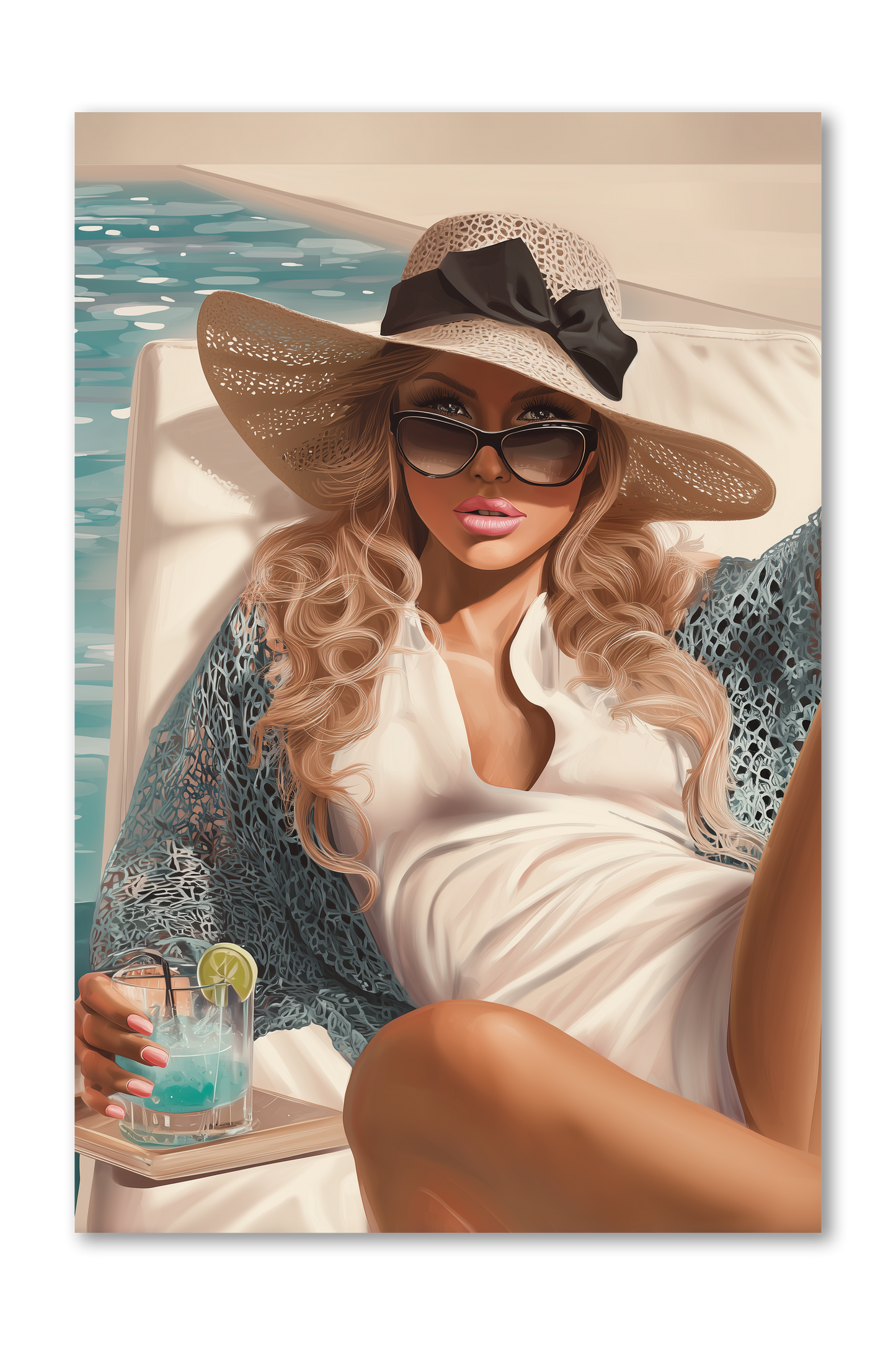 White Fashion Girl Dashboard Stickerbook VOL 49