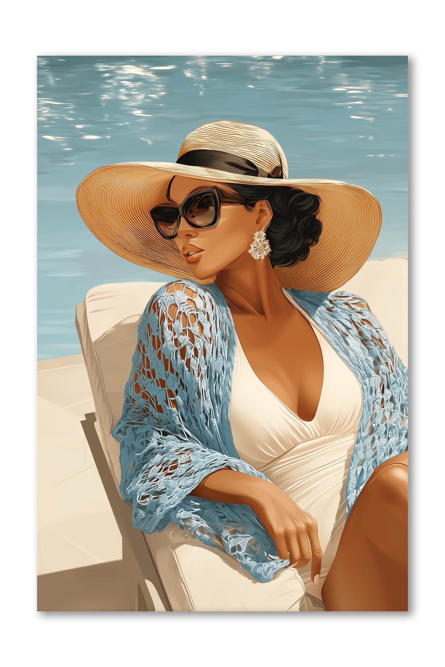 Black Fashion Girl 1 Dashboard Stickerbook VOL 49