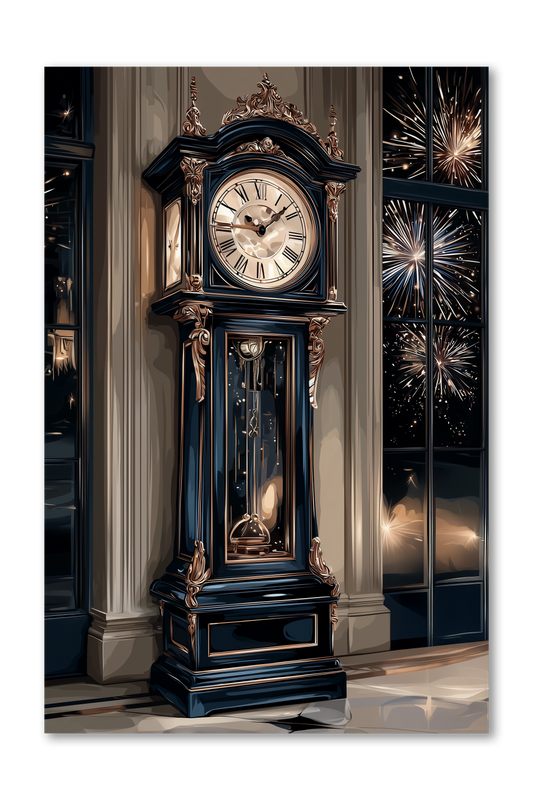 Grandfather Clock Paris after Dark Dashboard Stickerbook VOL 55