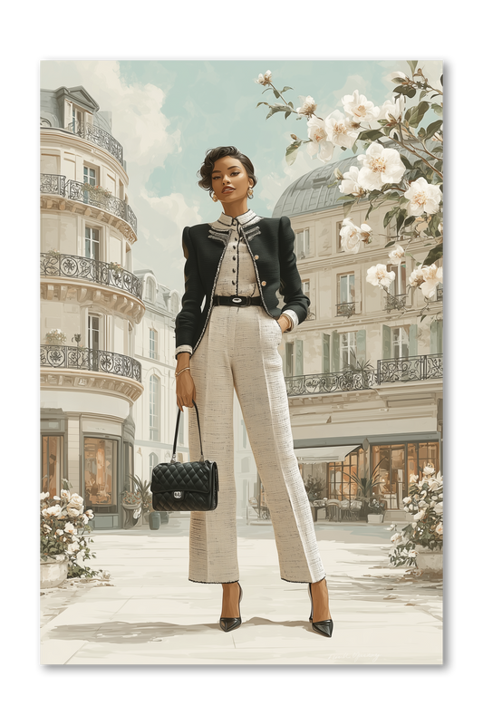 Black Fashion Girl Dashboard Camelia Boulevard Collection