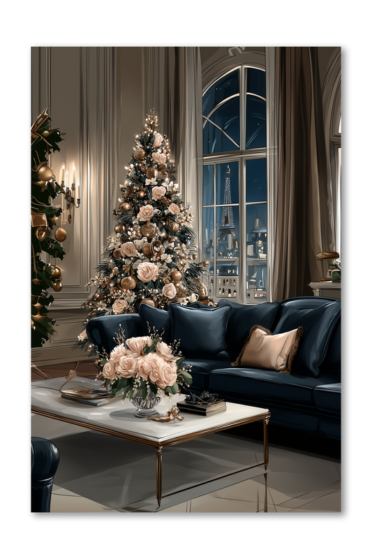 Christmas Tree Paris after Dark Dashboard Stickerbook VOL 55