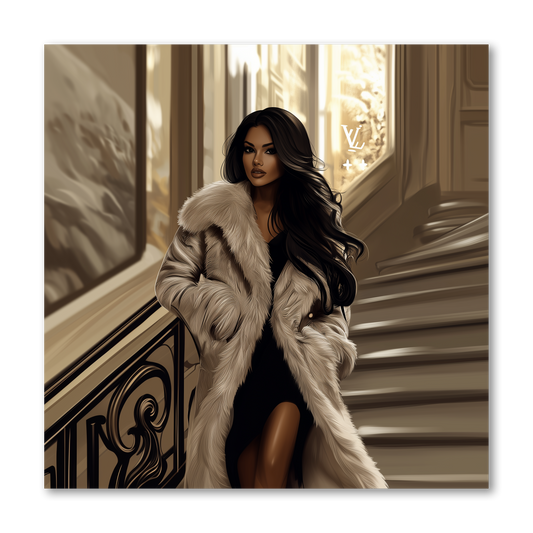 White Fashion Girl Stickerbook VOL 38