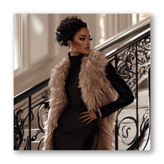 Black Fashion Girl Stickerbook VOL 38