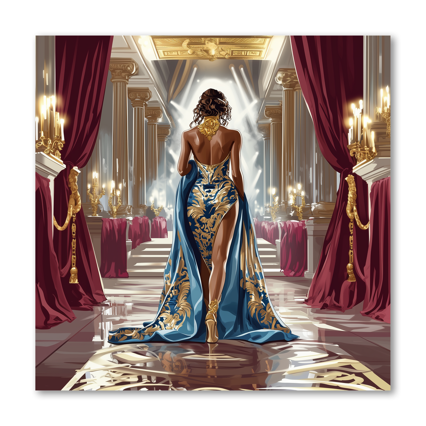 Fashion Show Dashboard Stickerbook VOL 39 (Gold Foil Only)