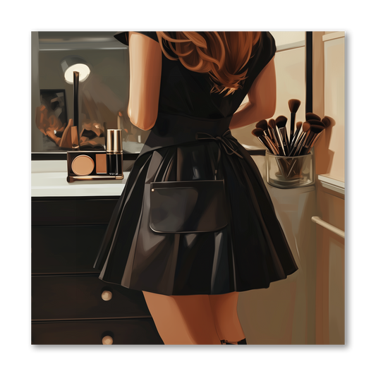 Make-up Artist Dashboard Stickerbook VOL 40 (Gold Foil Only)