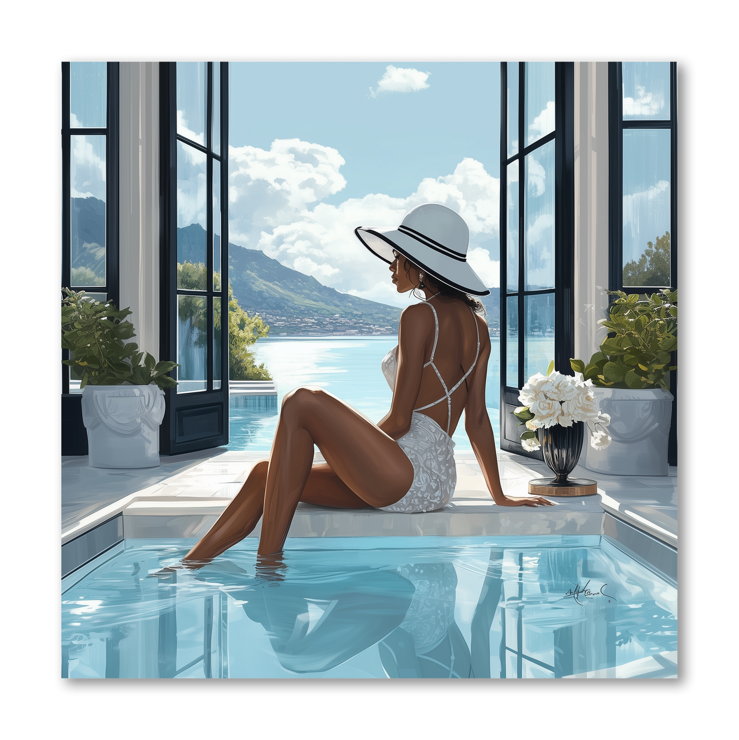 Black Fashion Girl Dashboard Stickerbook VOL 42