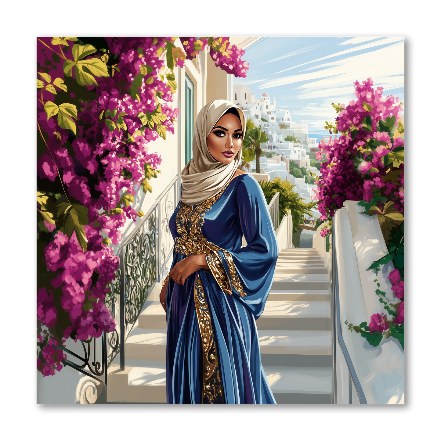 Hijabi Fashion Girl Dashboard Stickerbook VOL 39