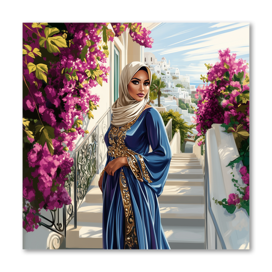 Hijabi Fashion Girl Dashboard Stickerbook VOL 39