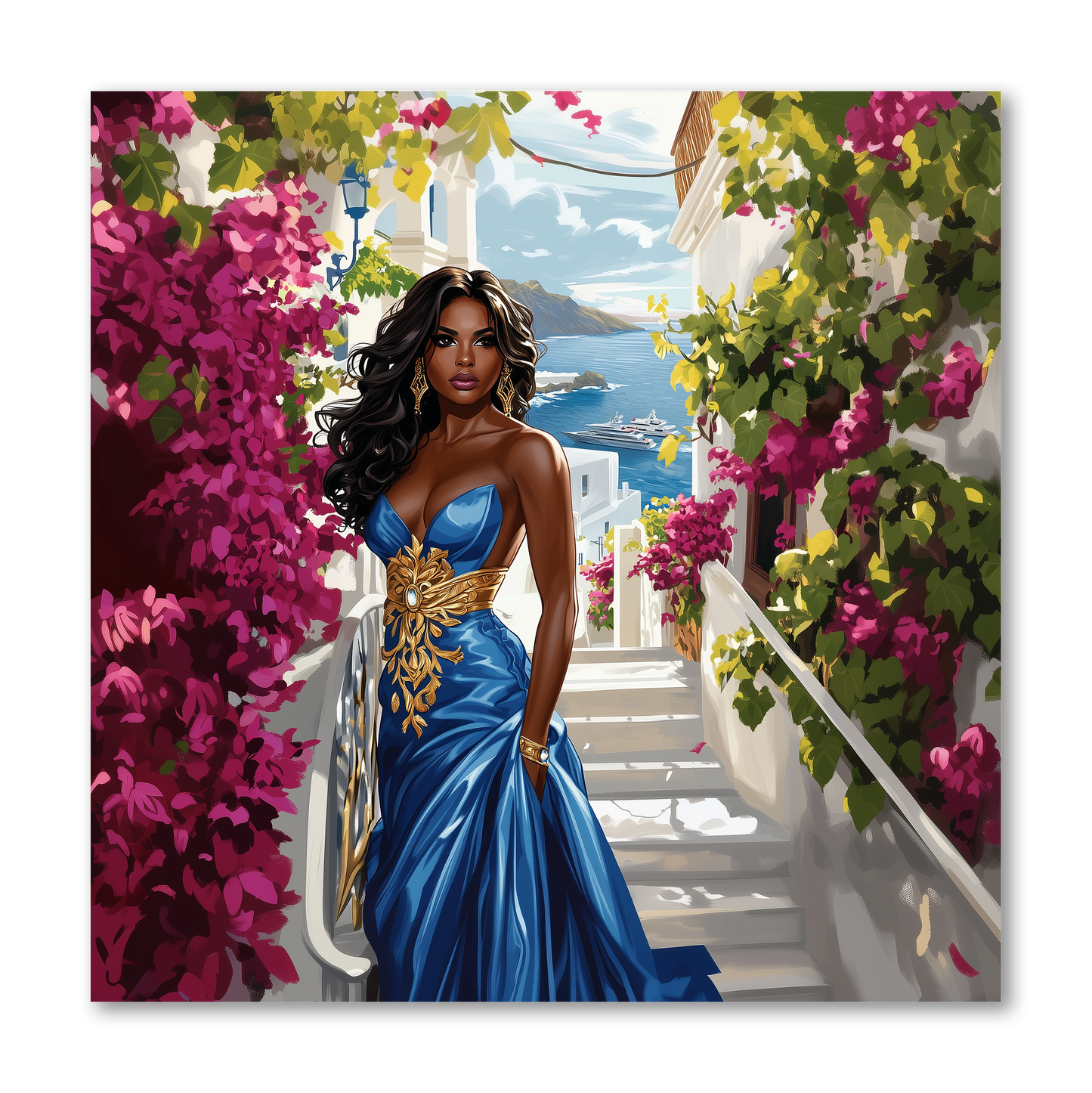 Black Fashion Girl Dashboard Stickerbook VOL 39