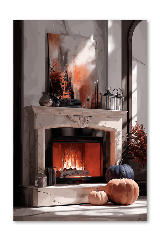 Fireplace Dashboard Stickerbook VOL 50