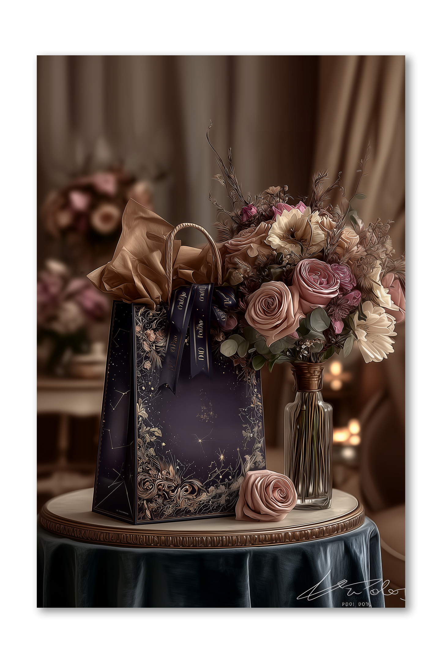 Gift Paper Bag Dashboard Stickerbook VOL 51 (GOLD FOIL ONLY)