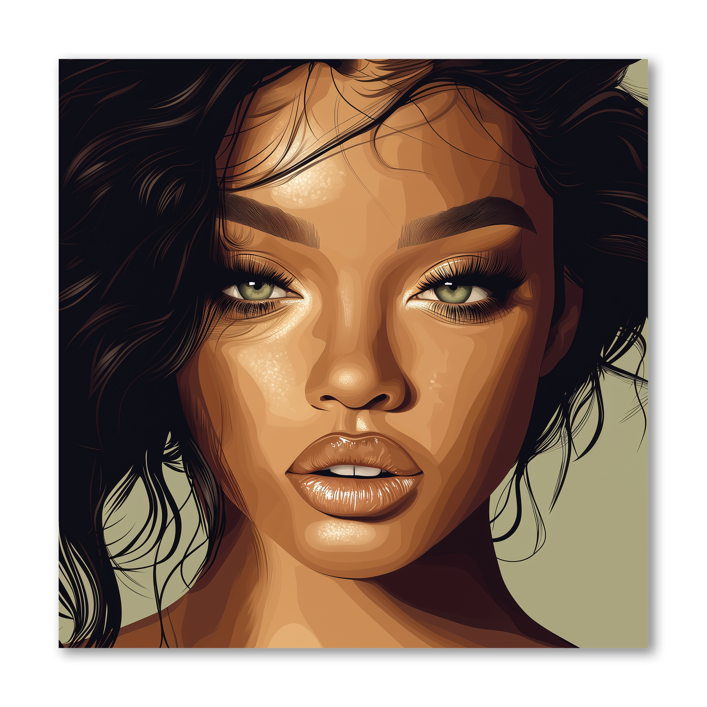 Black Fashion Girl Dashboard Stickerbook VOL 40 (Gold Foil Only)