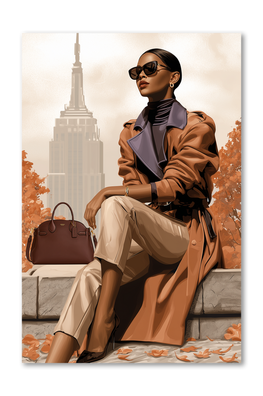 Black Fashion Girl Dashboard Madison Autumn Collection