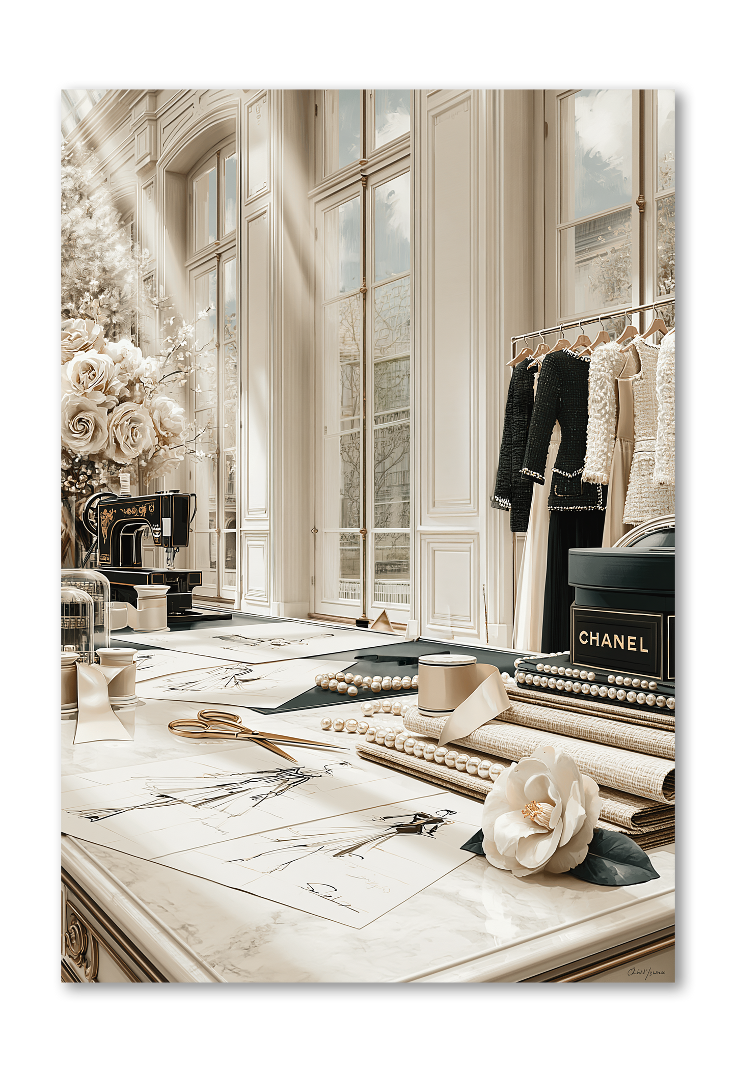 Design table Dashboard Camelia Boulevard Collection