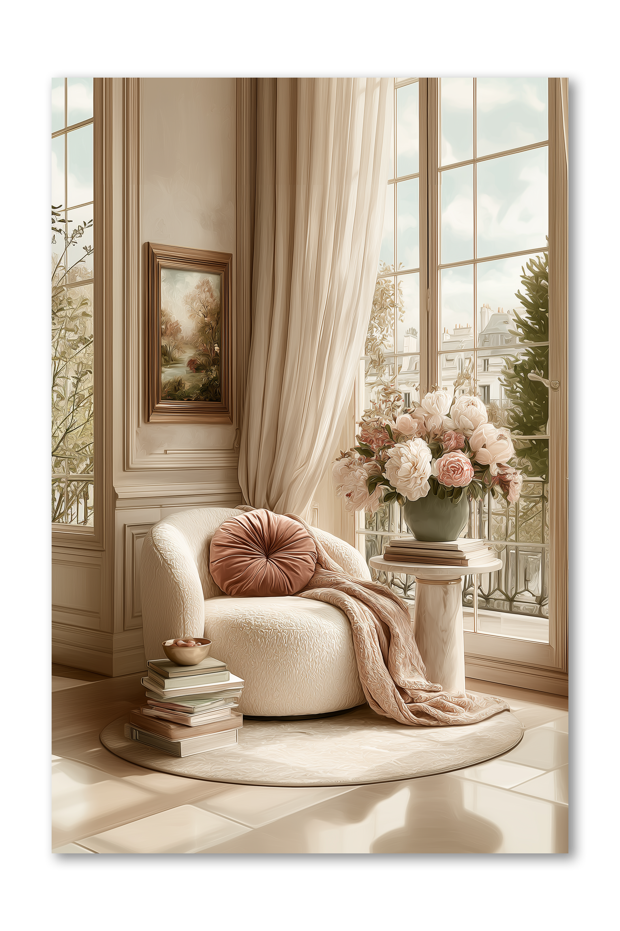 Reading Corner Dashboard Quiet Luxury Collection – Rose Shadow Collection