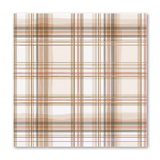 Plaid Pattern Dashboard Golden Era Collection