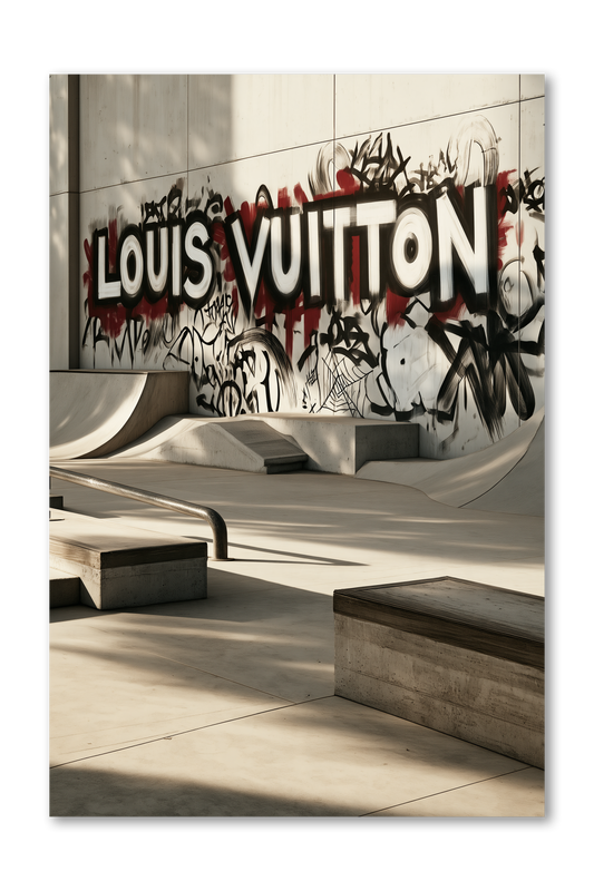 Skate Park Midnight Graffiti Collection (SILVER FOIL)