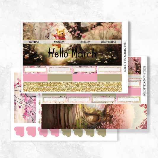 March 2025 Monthly A5 Wide Standard Planner Insert