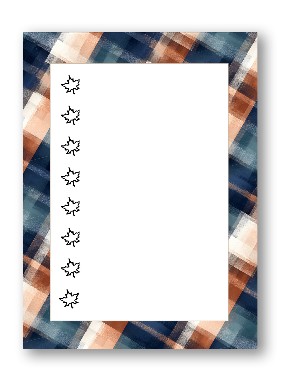 Mini Notepad Autumn en Vogue