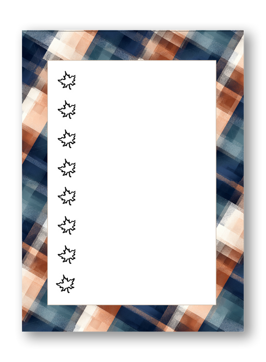 Mini Notepad Autumn en Vogue