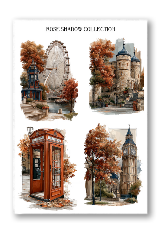 monuments Sheet BearBurry Collection Journaling sheet